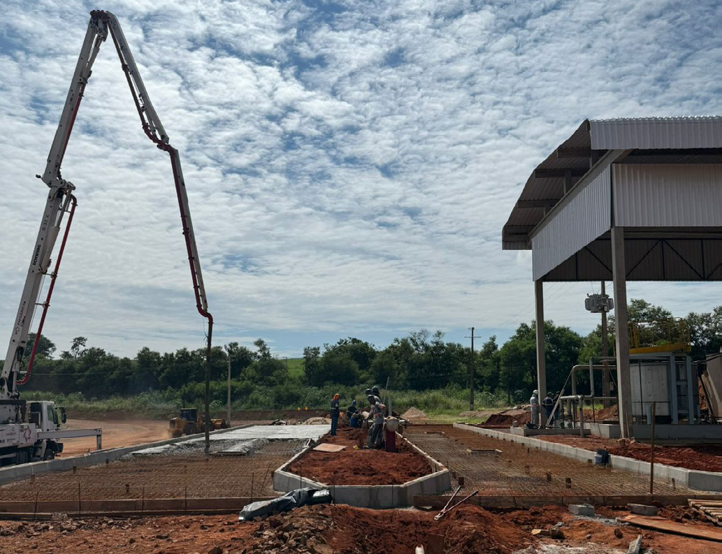 Concretagem industrial